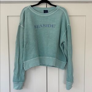 The Seaside Style Corded Sweatshirt